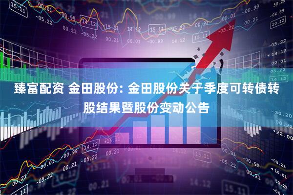 臻富配资 金田股份: 金田股份关于季度可转债转股结果暨股份变动公告