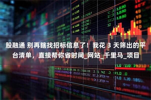 股融通 别再瞎找招标信息了！我花 3 天筛出的平台清单，直接帮你省时间_网站_千里马_项目